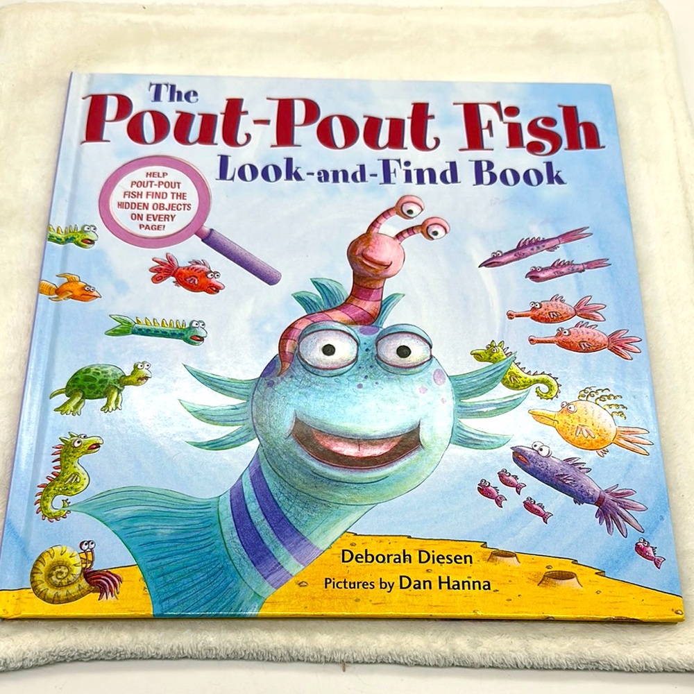 The Pout-Pout Fish Look-and-Find Book - Blue
